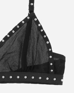 Studded Bra Black -Capo Perfetto Negozio Priscavera Clothing Bras WmnsStuddedBraBlack 008025 117BK 20230914143029 03