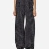 Stripe Wide Leg Drawstring Pants Navy -Capo Perfetto Negozio Priscavera Clothing Casual WmnsWideLegDrawstringPantsBlue 005079 174NS 20240405105621 01