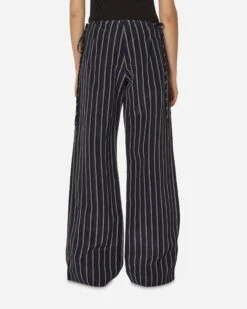 Stripe Wide Leg Drawstring Pants Navy -Capo Perfetto Negozio Priscavera Clothing Casual WmnsWideLegDrawstringPantsBlue 005079 174NS 20240405114238 03