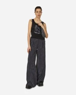Stripe Wide Leg Drawstring Pants Navy -Capo Perfetto Negozio Priscavera Clothing Casual WmnsWideLegDrawstringPantsBlue 005079 174NS 20240408074627 04 T