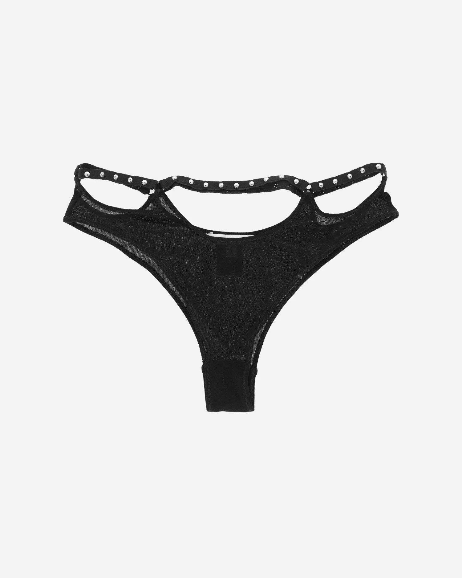 Studded Thong Black 3 Studded Thong Black