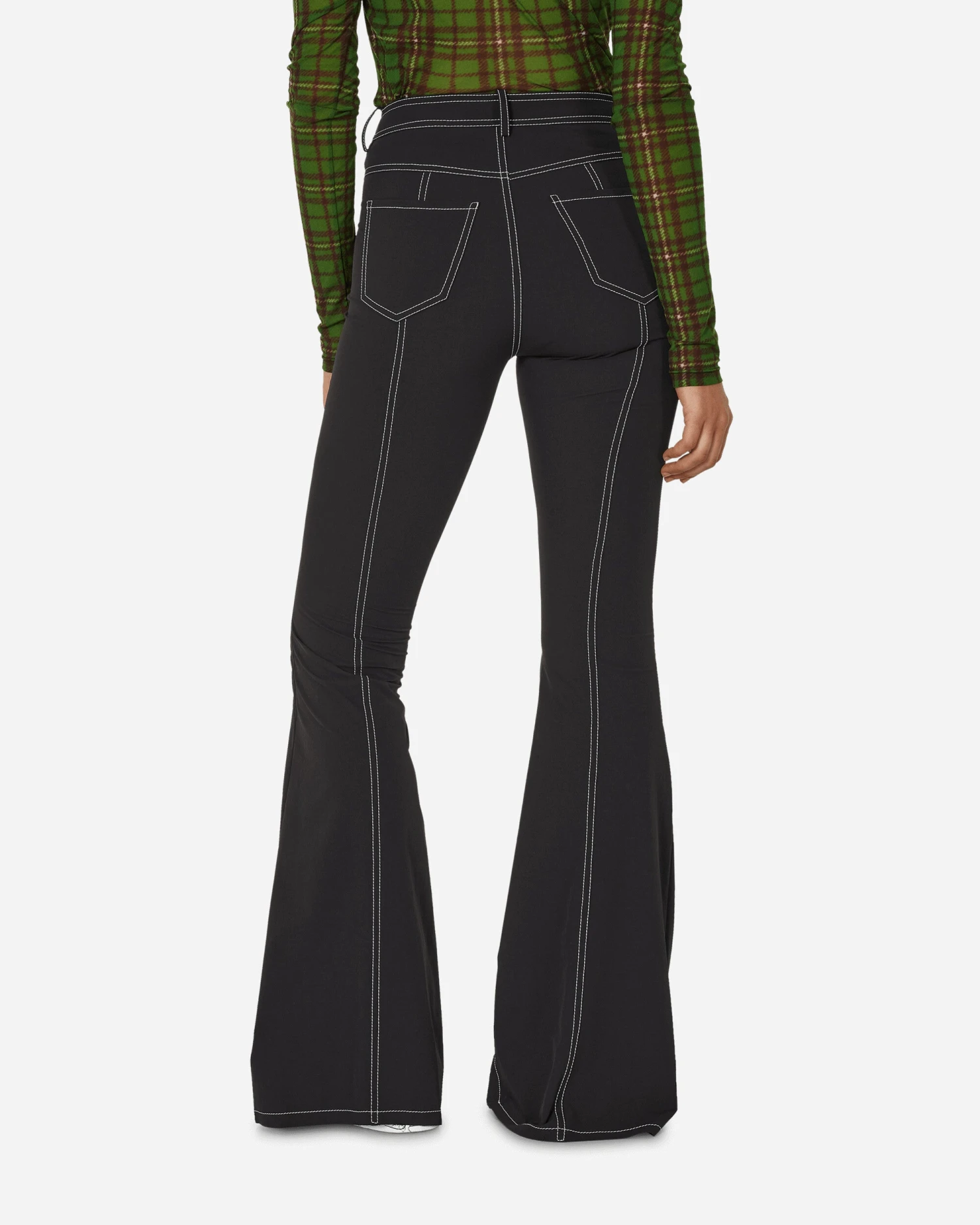 Flared Suit Pants Black 5 Flared Suit Pants Black - immagine 3