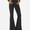 Flared Suit Pants Black -Capo Perfetto Negozio Priscavera Clothing Trousers WmnsFlaredSuitPantsBlack 005069 161BK 20230914155030 01
