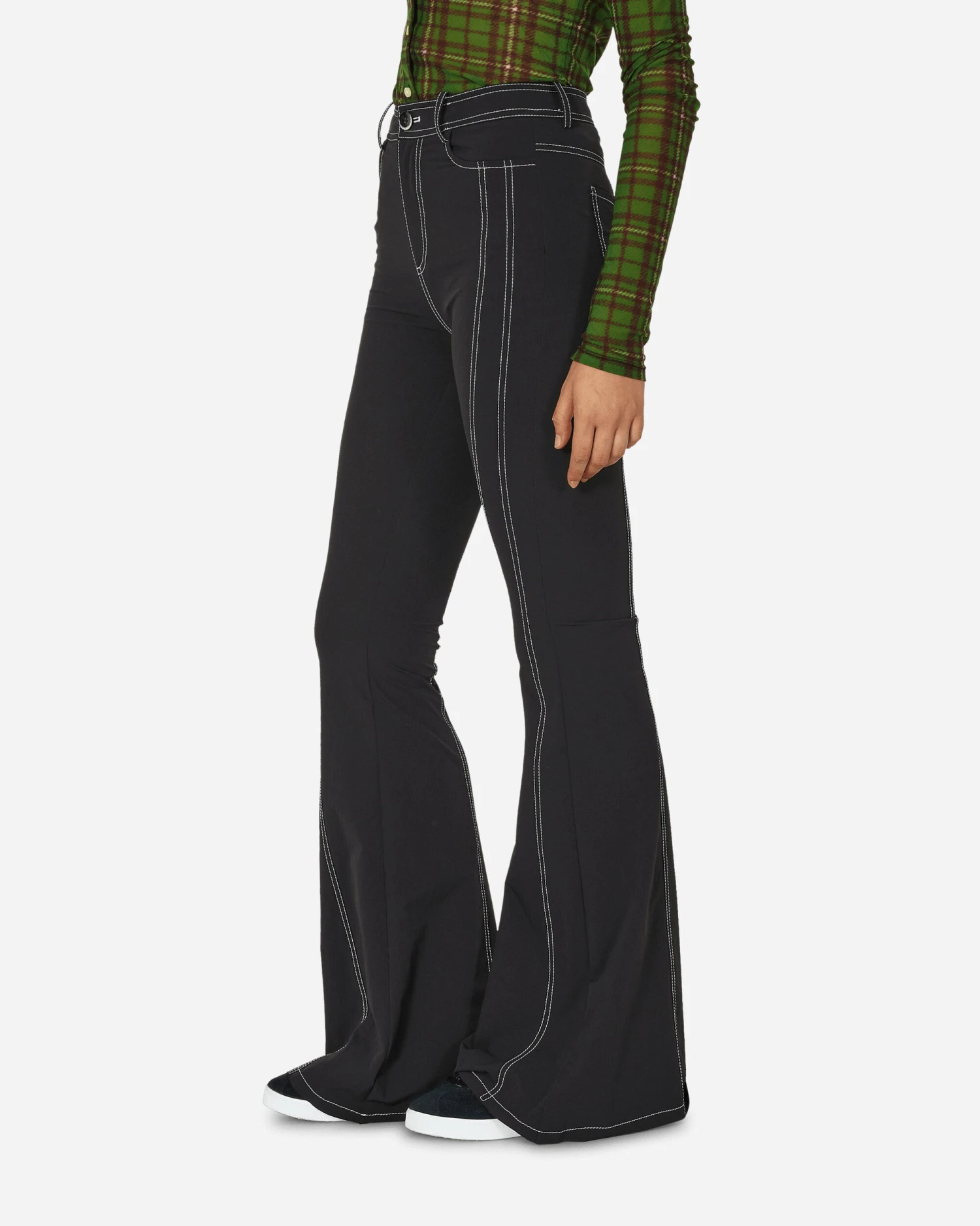 Flared Suit Pants Black 4 Flared Suit Pants Black - immagine 2