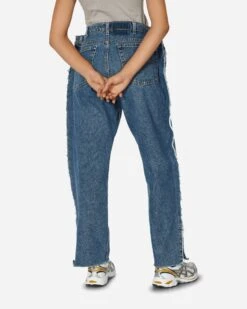 Outline Denim Pants Blue -Capo Perfetto Negozio Prototypes Clothing Denim WmnsOutlineDenimPantsBlue PT04PA05US2 20230914145840 03