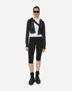 Printed 3/4 Sock Pants Black -Capo Perfetto Negozio Prototypes Clothing Sweatpants Wmns34SockPantsPrintedBlack PT05KPA39USBLACKPRINT 20240405111859 04 T