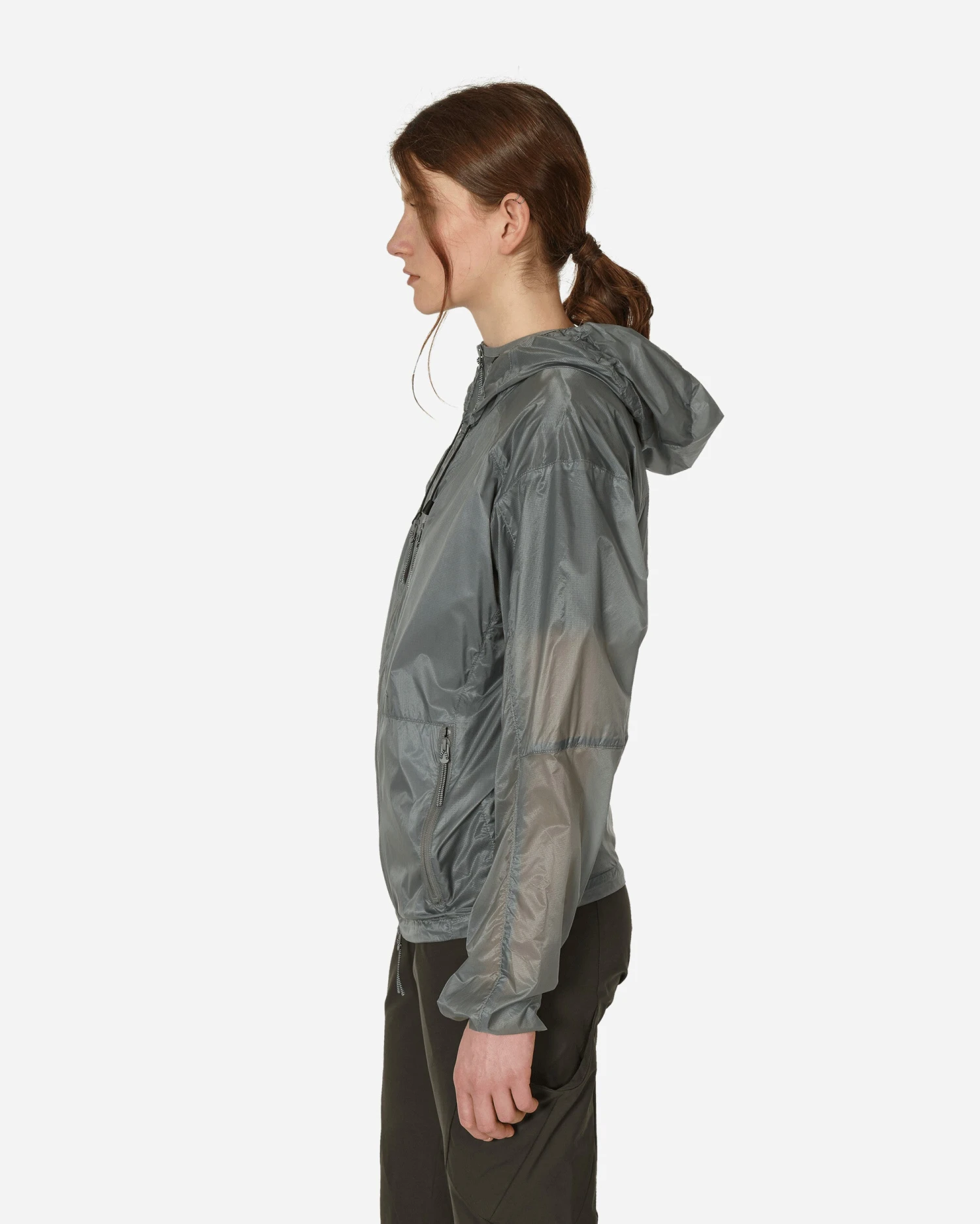 Transparent Synthetic Jacket Miriage Grey 4 Transparent Synthetic Jacket Miriage Grey - immagine 2
