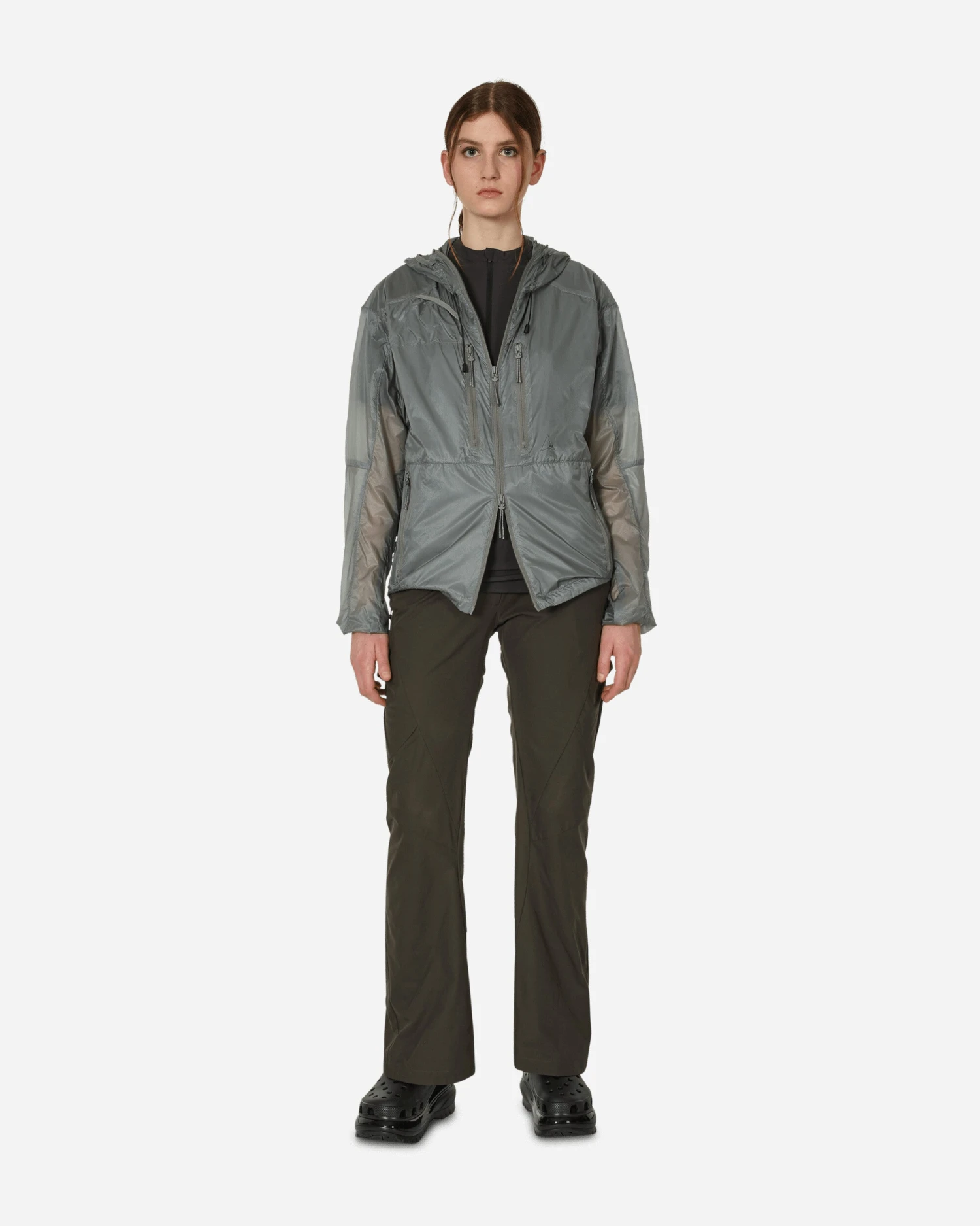 Transparent Synthetic Jacket Miriage Grey 6 Transparent Synthetic Jacket Miriage Grey - immagine 4