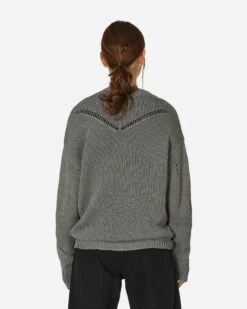 Hemp Crewneck Sweater Grey -Capo Perfetto Negozio ROA Clothing Sweaters HempCrewneckBrown RBMW076YA01GRY0001 20240315142241 C 03