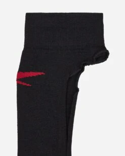Reebok Machine-A Drilled Socks Black -Capo Perfetto Negozio Reebok Clothing Socks DrilledSocksXMachine aBlack RMRA001C99KNI001 20231219124113 03