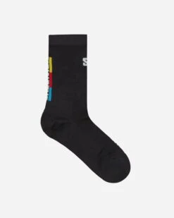 Salomon Pulse Race Flag Crew Socks Black