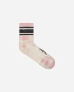 Merino Tube Socks Rock Salt Tie-Dye -Capo Perfetto Negozio Satisfy Clothing Socks MerinoTubeSocksPink 5110RS 20240212111915 01