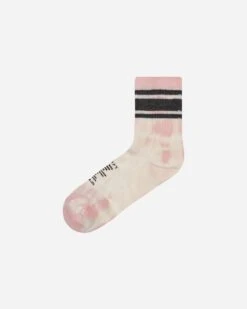 Merino Tube Socks Rock Salt Tie-Dye -Capo Perfetto Negozio Satisfy Clothing Socks MerinoTubeSocksPink 5110RS 20240212111927 02