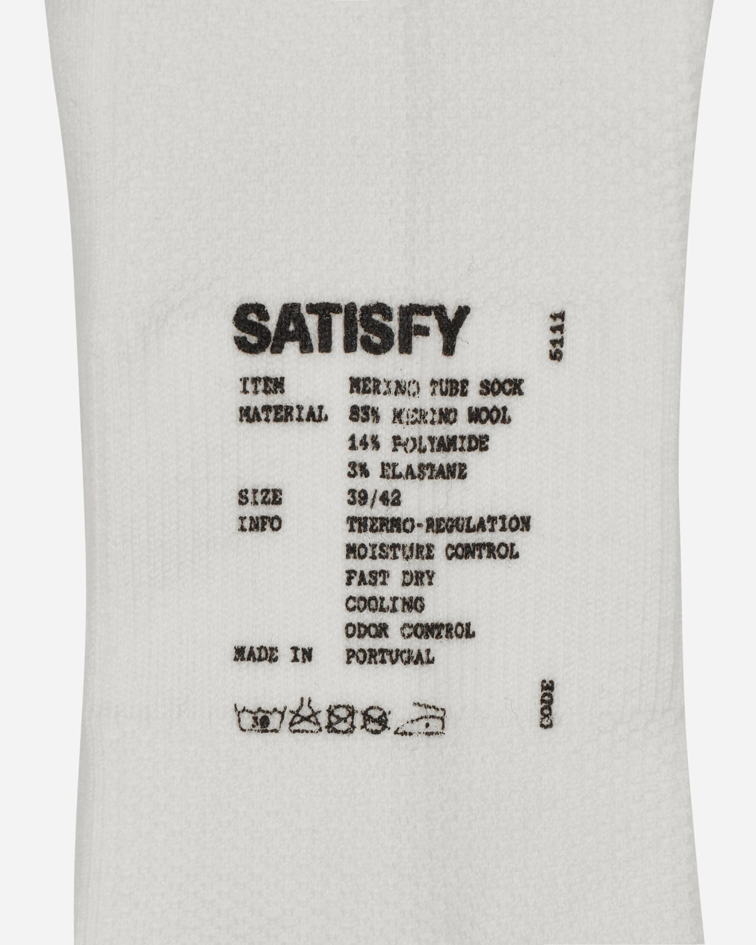 Merino Tube Socks White 6 Merino Tube Socks White - immagine 4