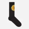 Moon Earth Jacquard Socks Black