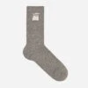 Sheep Embroidered Socks Grey