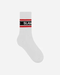3-Pack Logo Jacquard Socks White