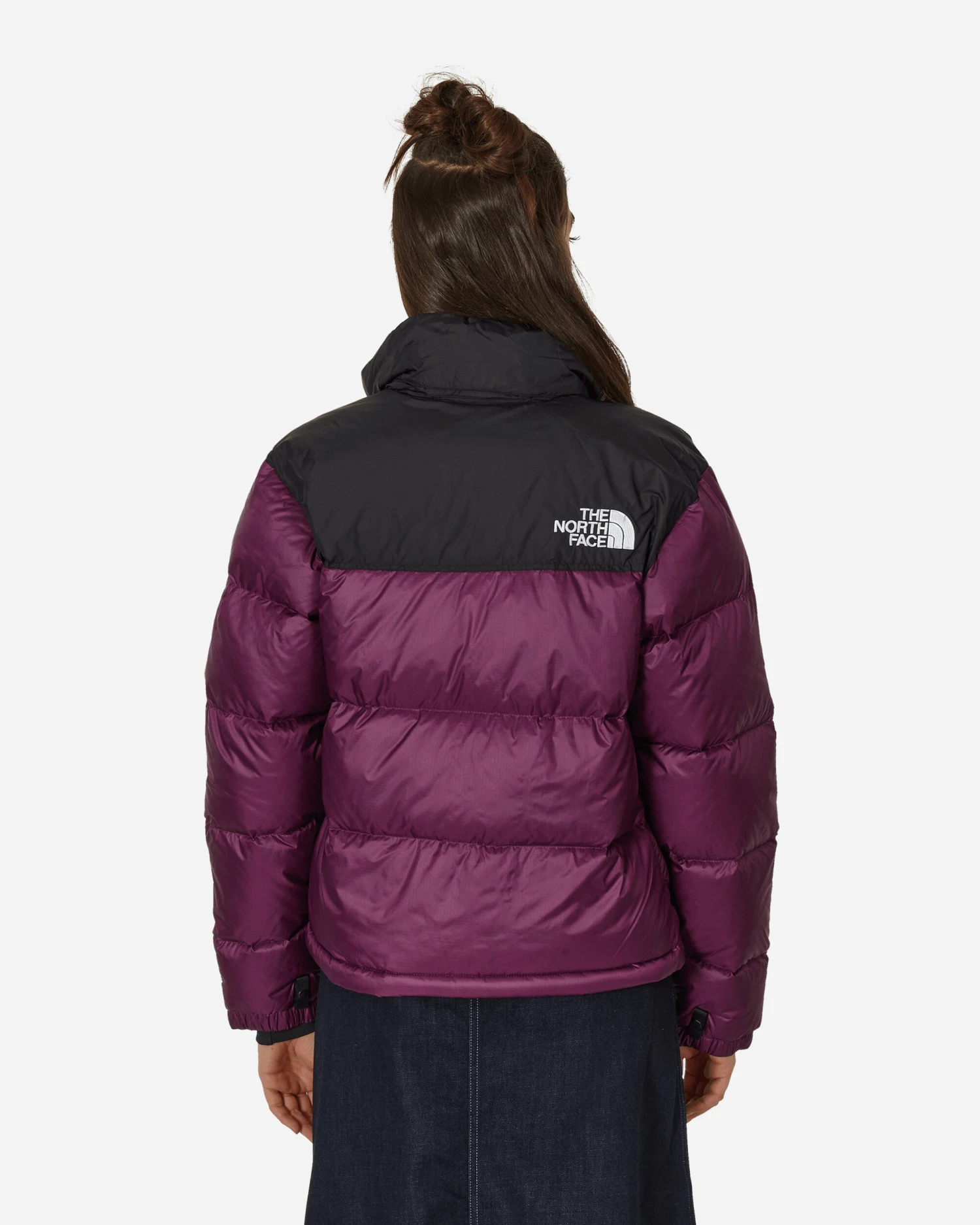 The North Face 1996 Retro Nuptse Jacket Black / Currant Purple 5 The North Face 1996 Retro Nuptse Jacket Black / Currant Purple - immagine 3