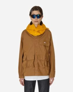 The North Face Multi-Pocket Hooded Cardigan Utility Brown