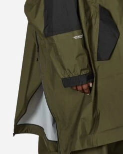 UNDERCOVER Soukuu Hike Packable Fishtail Shell Parka Forest Night Green -Capo Perfetto Negozio TheNorthFaceProjectX Clothing ParkaJackets TnfXProjectUPackableFishtailParkaGreen NF0A87UCR0U1 20240327172432 C 06