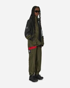 UNDERCOVER Soukuu Hike Belted Utiltiy Shell Pants Forest Night Green -Capo Perfetto Negozio TheNorthFaceProjectX Clothing TrackPants TnfXProjectUBeltedConvertiblePantGreen NF0A87UDR0U1 20240328100612 C 04 T