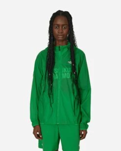 UNDERCOVER Soukuu Trail Run Packable Wind Jacket Fern Green