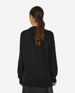 Mohair Cardigan (Type-2) Black -Capo Perfetto Negozio WACKOMARIA Clothing Cardigans MohairCardigan 28Type 2 29Black 23FW WMK KN08BLACK 20231122145031 C 03