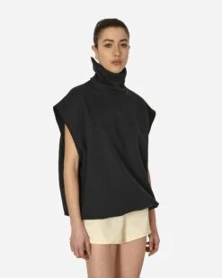 ADIDAS Fear Of God Athletics Muscle Mock Neck Sweatshirt Black