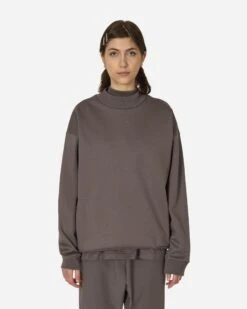 ADIDAS Basketball Crewneck Sweatshirt Charcoal