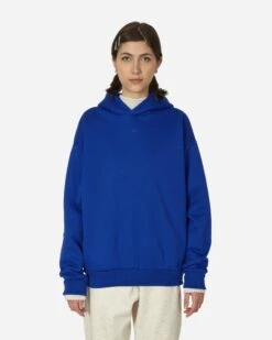 ADIDAS Basketball Hooded Sweatshirt Lucid Blue