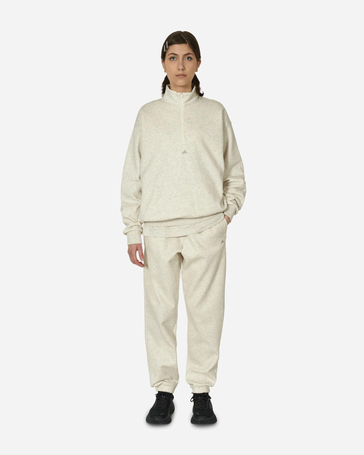 ADIDAS Basketball Jogger Cream White 6 ADIDAS Basketball Jogger Cream White - immagine 4